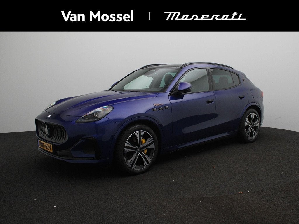 Maserati Grecale AWD Folgore 105kWh, Auto's, Maserati, Automaat, Stof, Overige modellen, Blauw