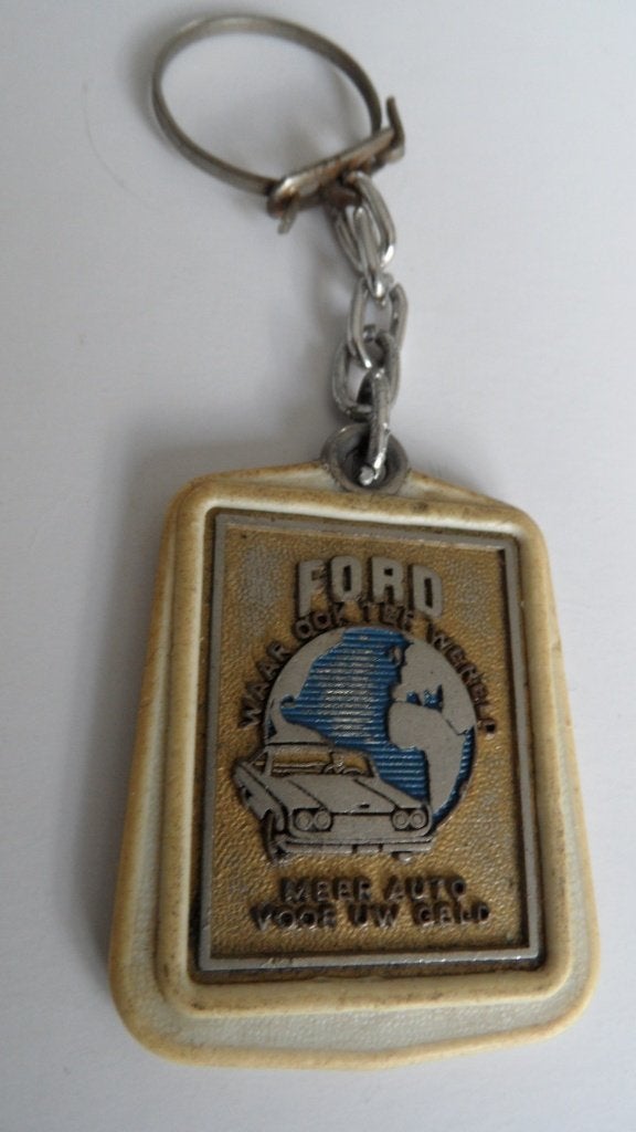 Ford automobielen N.V.AZA Assen official dealer sleutelhange, Ophalen of Verzenden, Gebruikt, Auto's