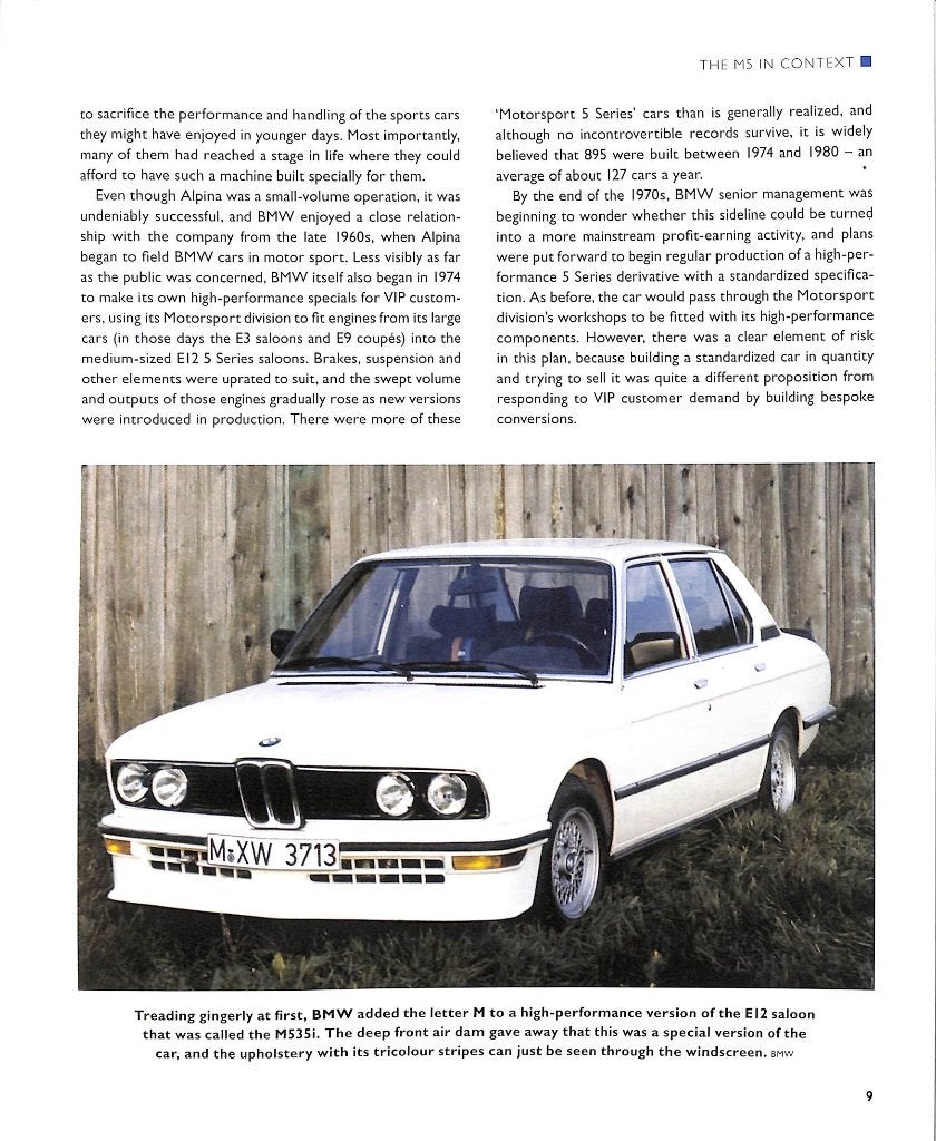 BMW M5 - The Complete Story, Boeken, Verzenden, Nieuw, James Taylor, BMW