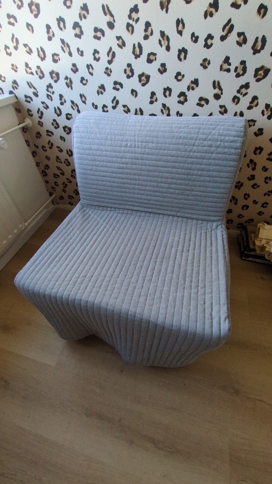 Ikea LYCKESELE Lovas slaapbank fauteuil, Ophalen, Gebruikt, Eén, Modern