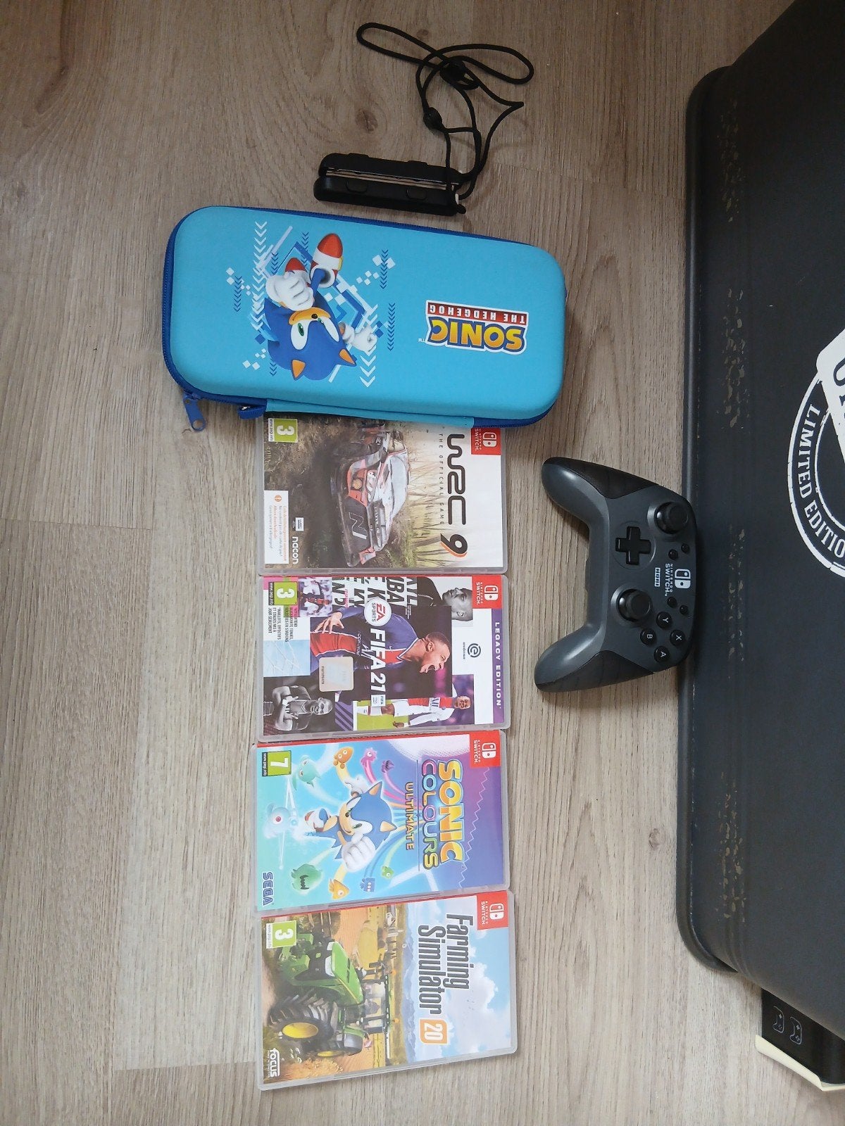 Nintendo Switch hoes met games en accessoires, Spelcomputers en Games, Spelcomputers | Nintendo Switch, Zo goed als nieuw, Switch Original