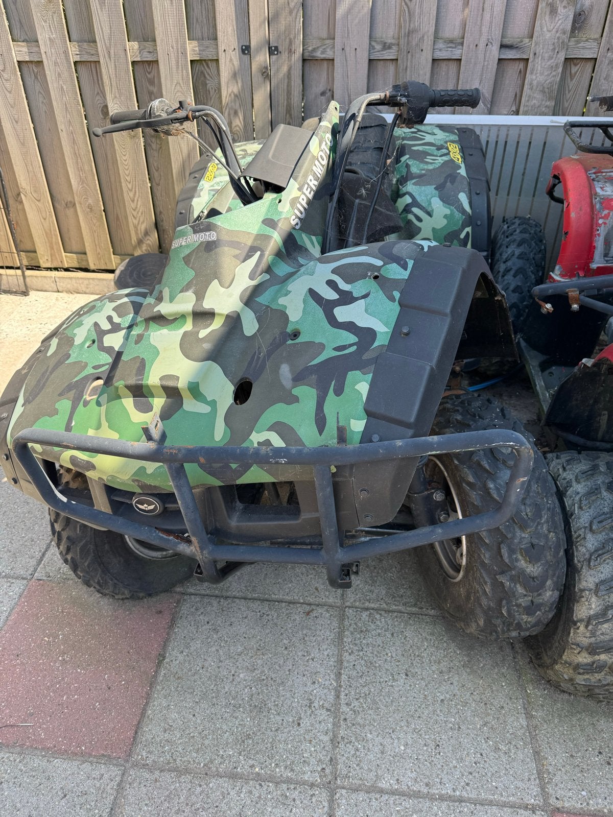 Quad opknapper, Ophalen, Gebruikt, Overige typen