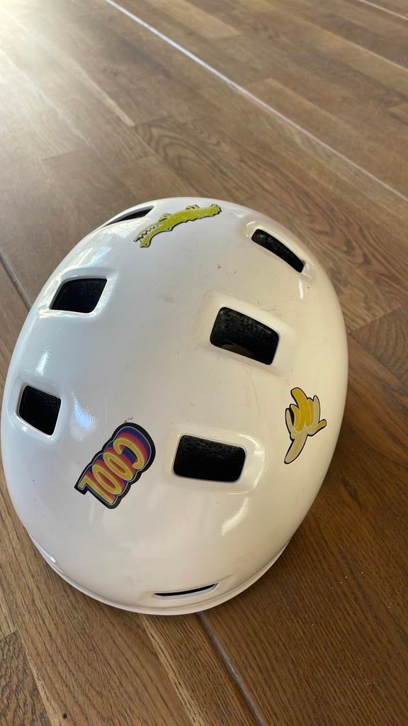 Helm Oxelo wit, Ophalen of Verzenden, Zo goed als nieuw