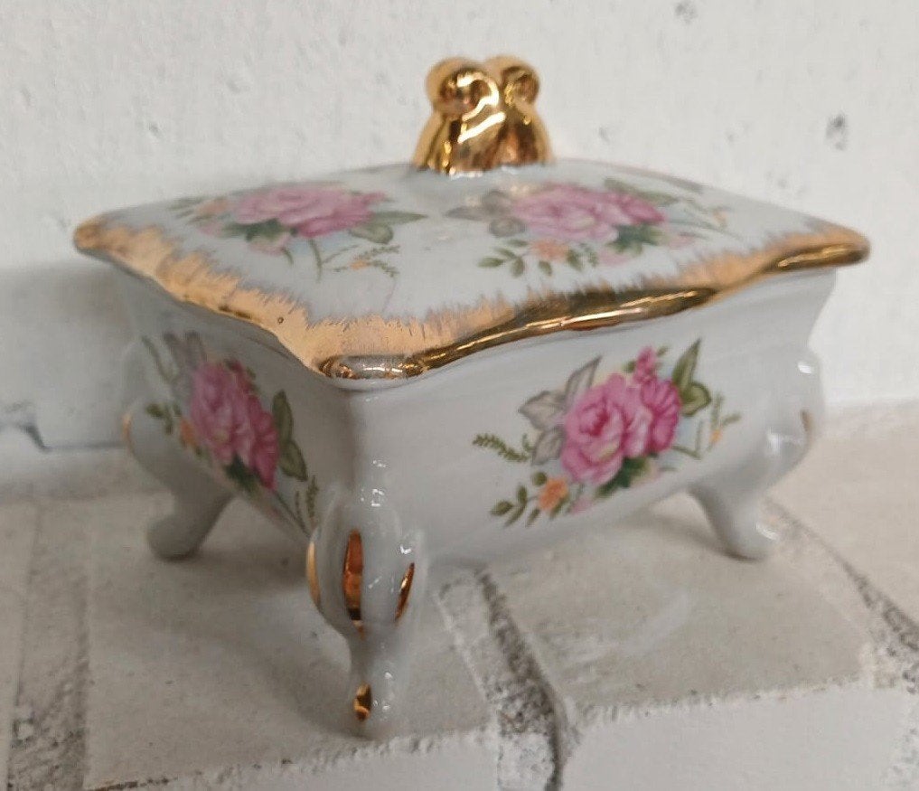 Vintage Versailles sieradendoos, Ophalen of Verzenden