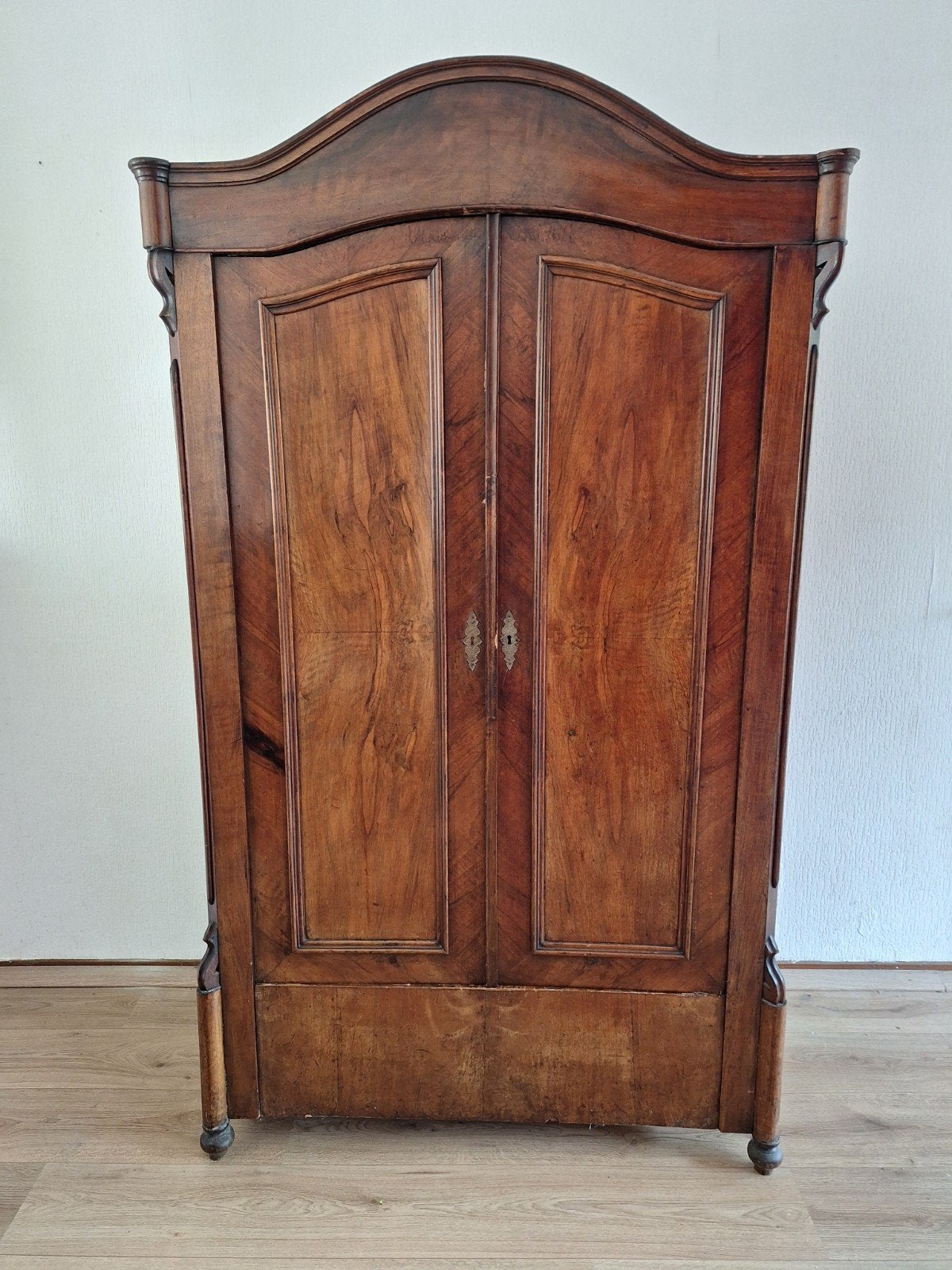 Antieke biedermeier kast net legplanken en deuren planken, Ophalen
