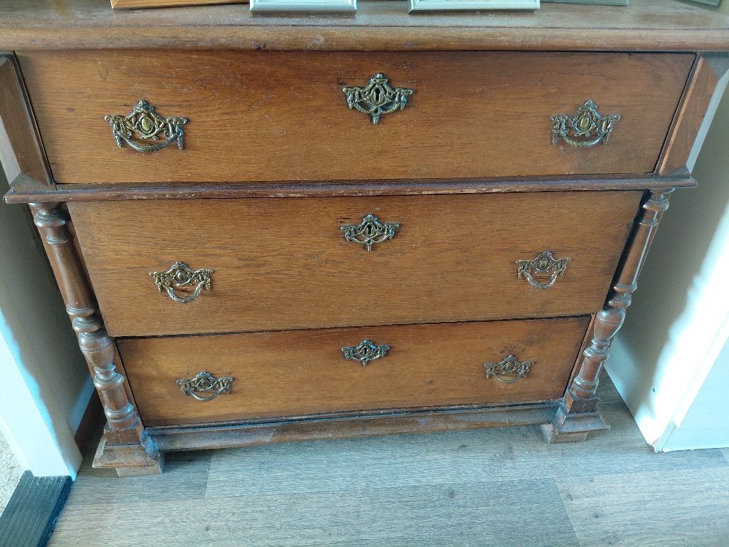 Antieke ladekast, Ophalen of Verzenden