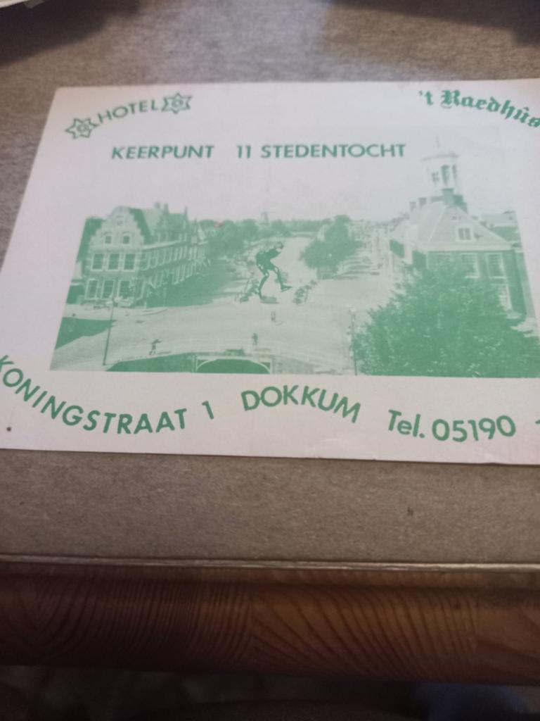 Keerpunt 11 stedentocht dokkum, Verzamelen, Stickers, Ophalen of Verzenden, Zo goed als nieuw