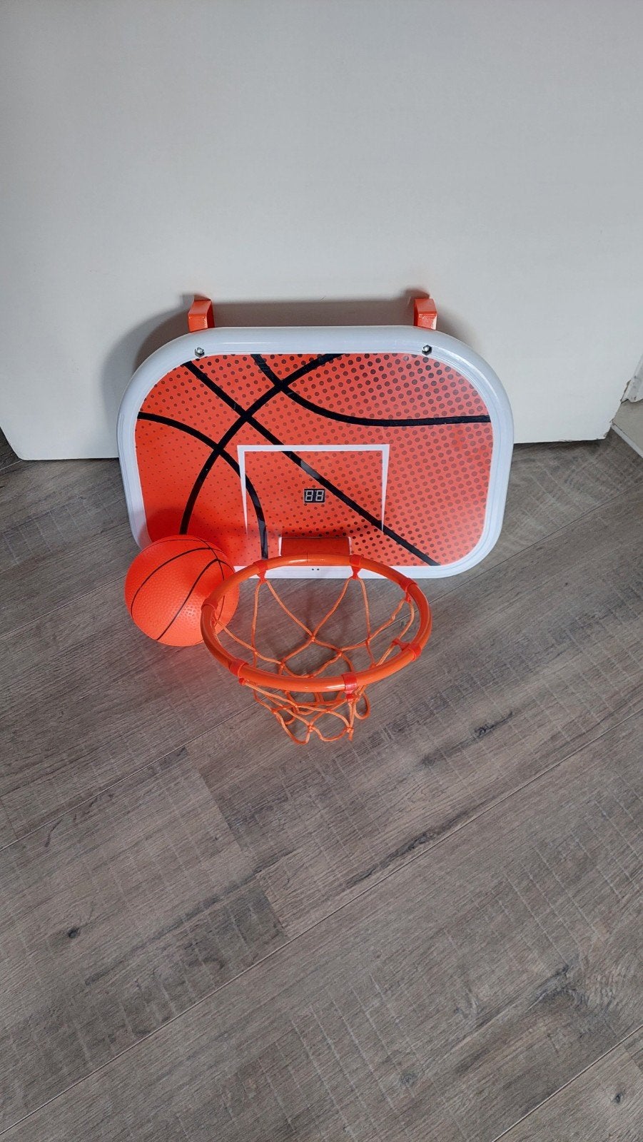 Basketbal Net + Bal, Ophalen, Zo goed als nieuw, Ring, Bord of Paal
