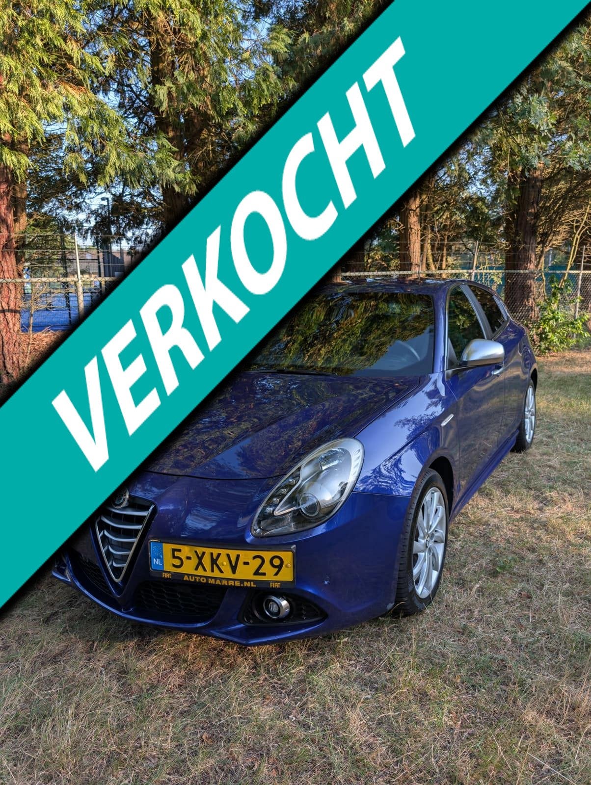 Alfa Romeo Giulietta 1.4 T Exclusive Automaat , navigatie ,, Euro 6, 4 cilinders, Automatische klimaatregeling, Blauw