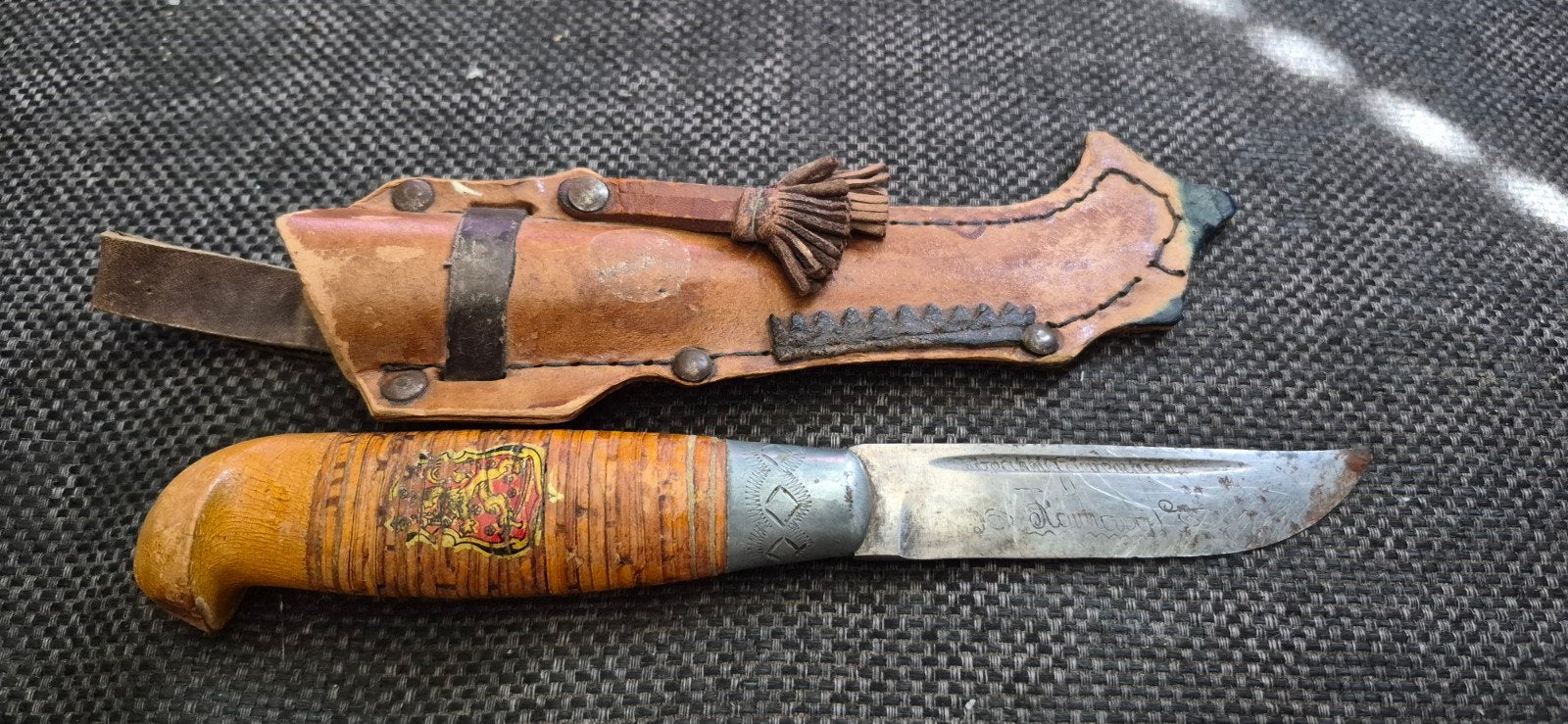 Traditioneel Fins Puukko Mes, Antiek en Kunst, Ophalen of Verzenden