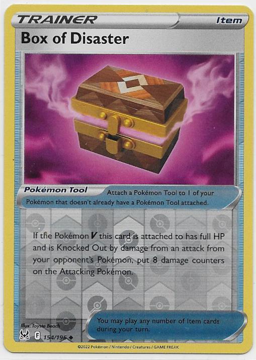 Lost Origin,  Box of Disaster [reverse] 154/196, Verzenden, Nieuw, Losse kaart