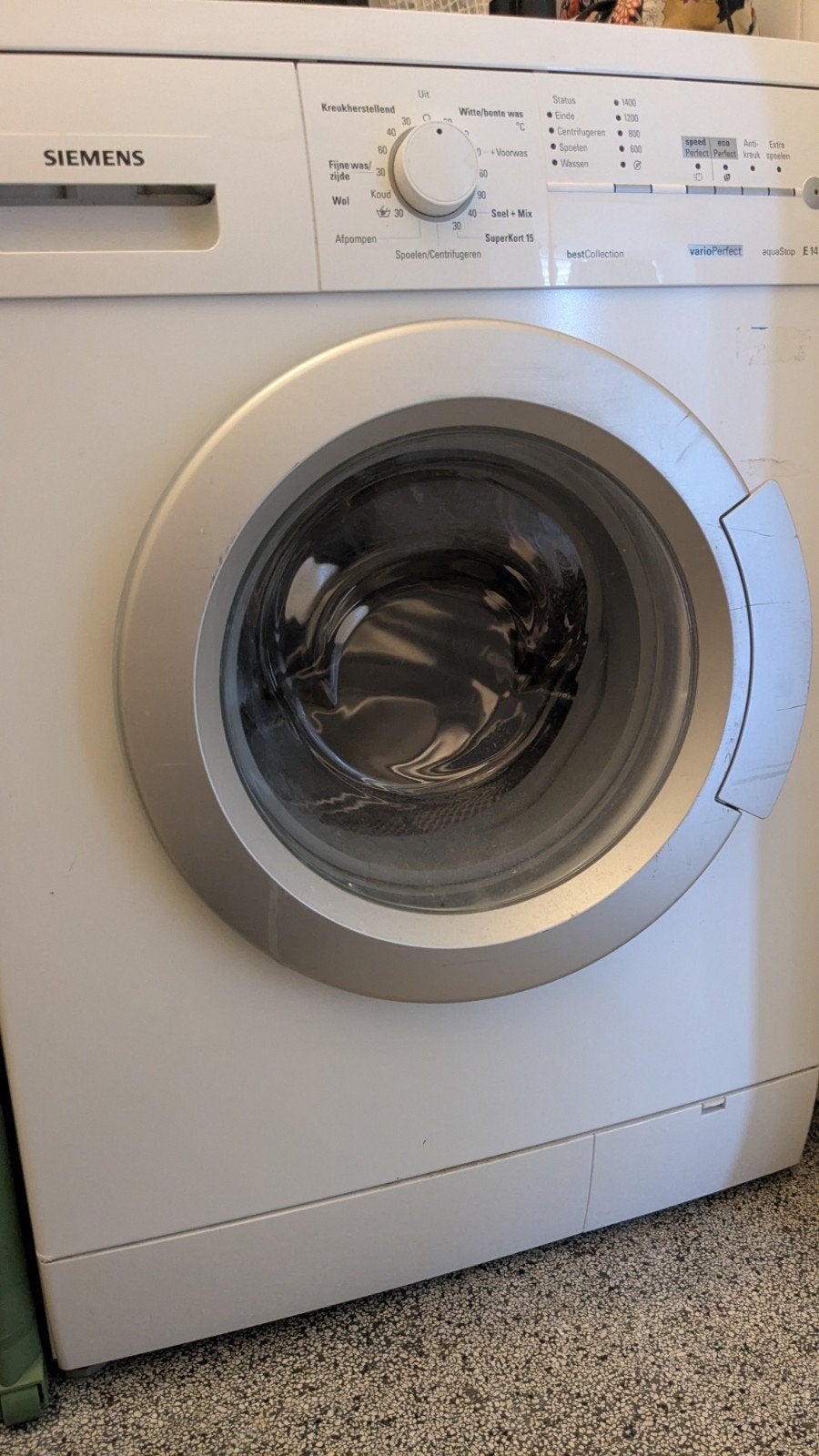 Siemens VarioPerfect E14-17 Wasmachine - Voorlader, Witgoed en Apparatuur, Wasmachines, Ophalen, Gebruikt, Voorlader, Kort programma