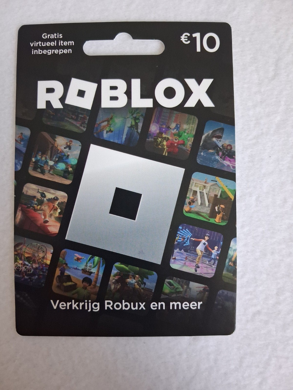 Robuxkaart, Ophalen of Verzenden, Gebruikt