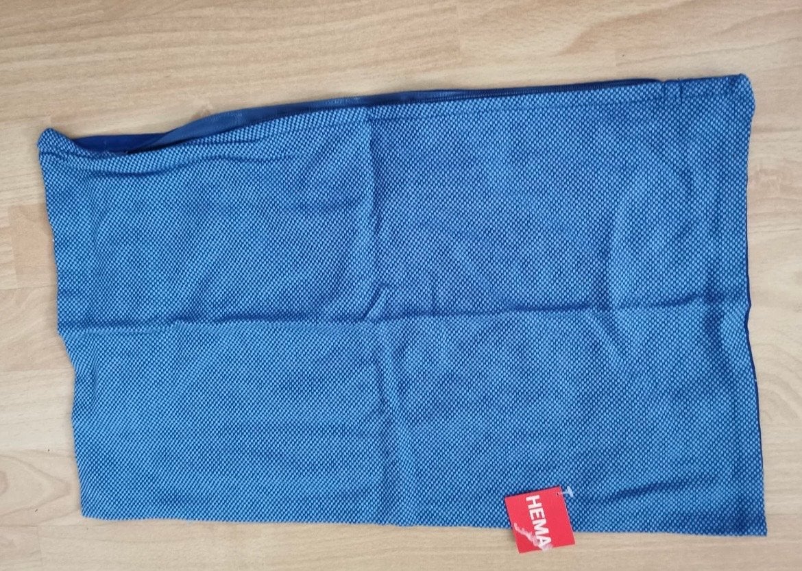 2x Hema Kussensloop 50x30 cm - Nieuw Blauw, Huis en Inrichting, Slaapkamer | Beddengoed, Hoeslaken of Sloop, Nieuw, Ophalen of Verzenden