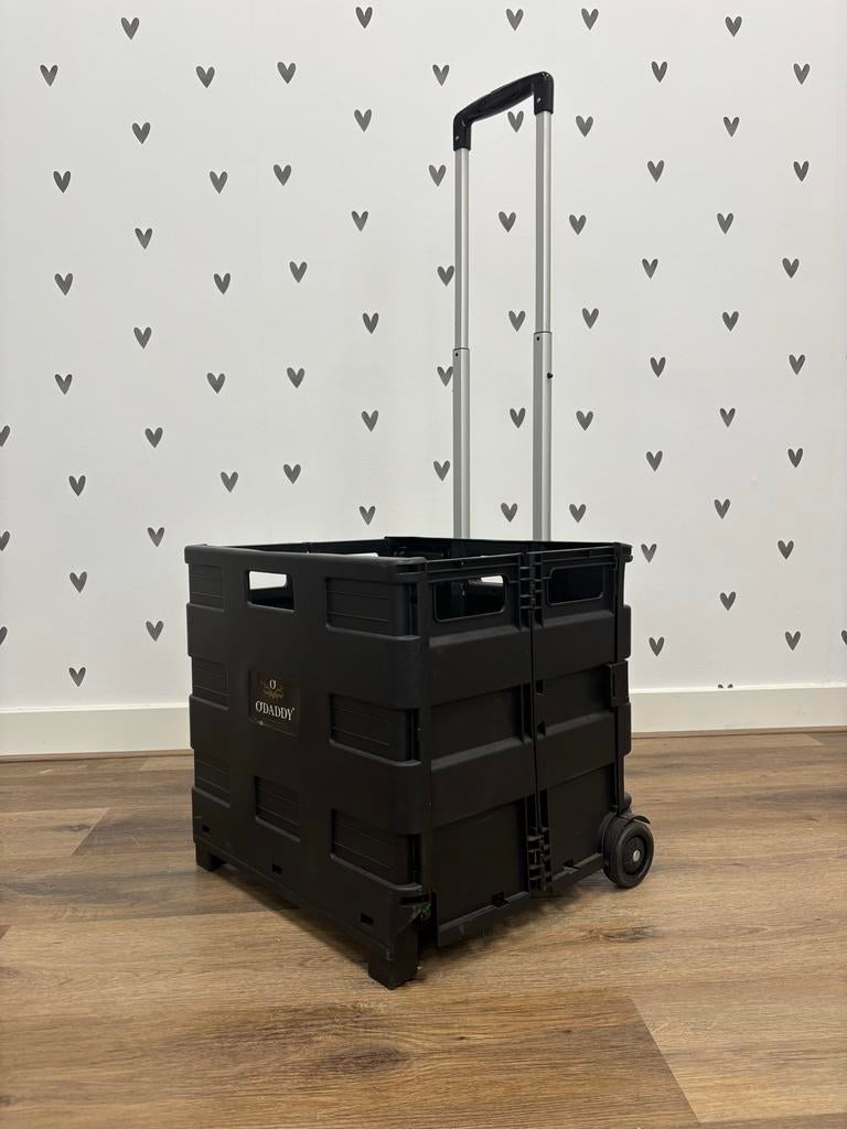 O'daddy Opvouwbare Krat Rolend., Huis en Inrichting, Ophalen, Gebruikt, Minder dan 50 cm, 75 cm of meer
