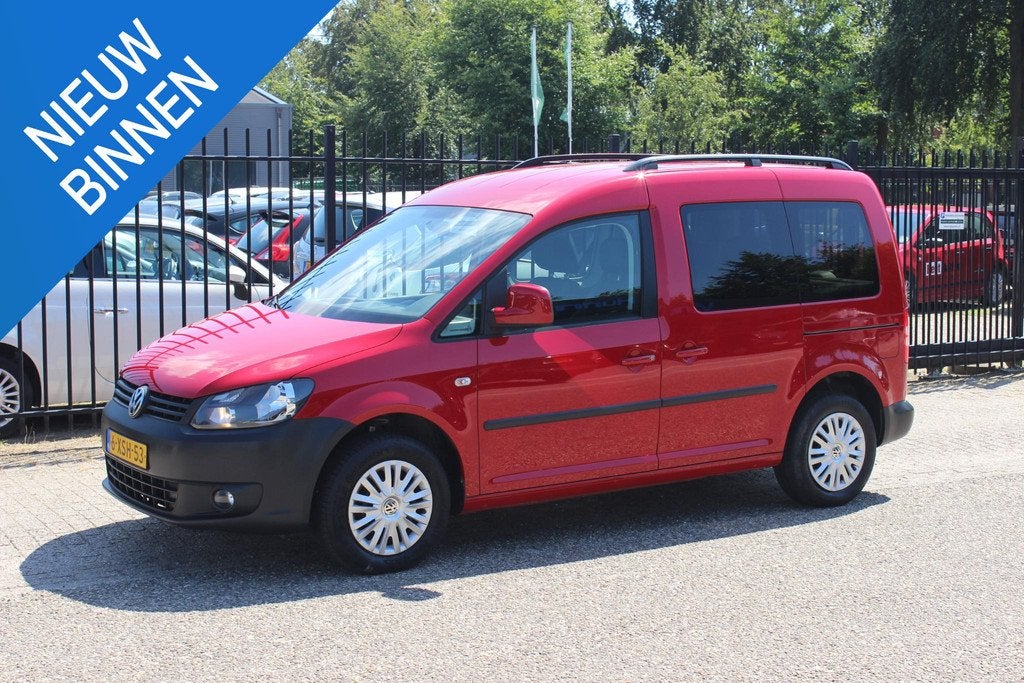 Volkswagen Caddy 1.2 TSI Trendline, Trekhaak, Airco!, Auto's, Voorwielaandrijving, Euro 5, Stof, Gebruikt