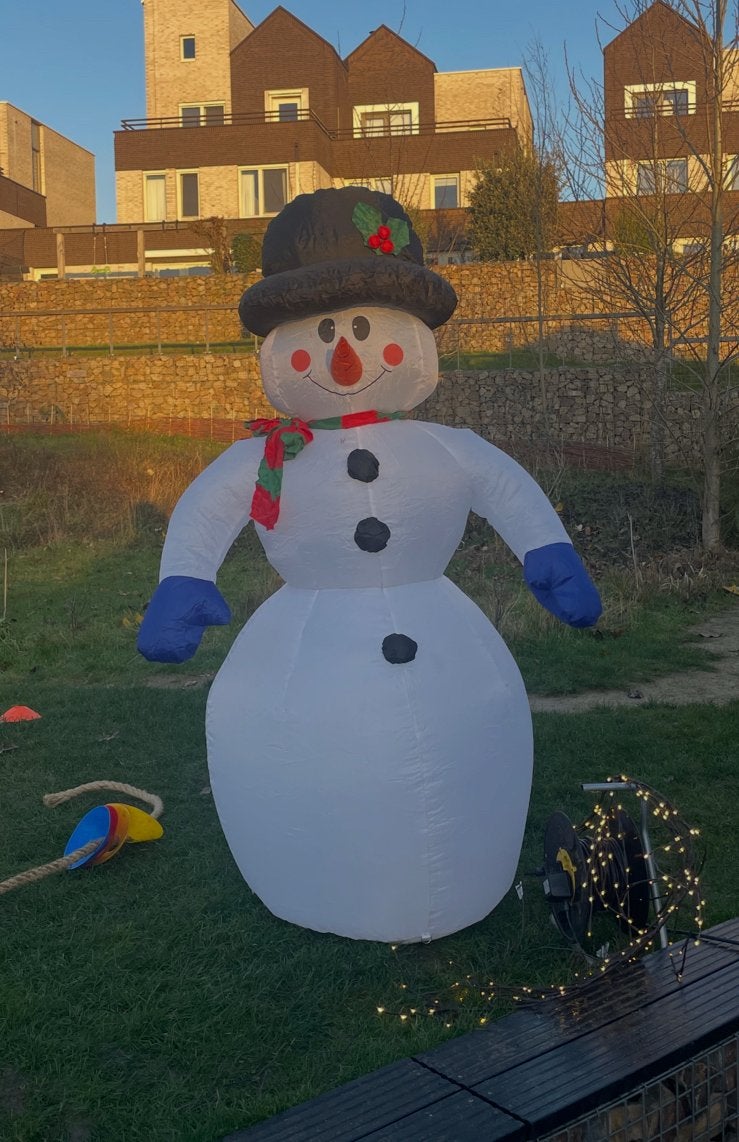 Opblaasbare sneeuwpop, Diversen, Ophalen of Verzenden
