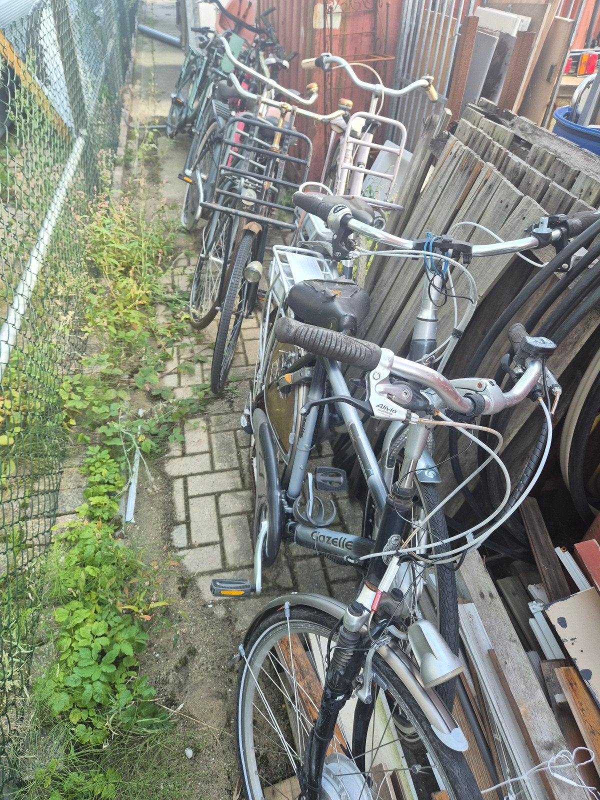 partijtje fietsen (opknappers/onderdelen), Ophalen