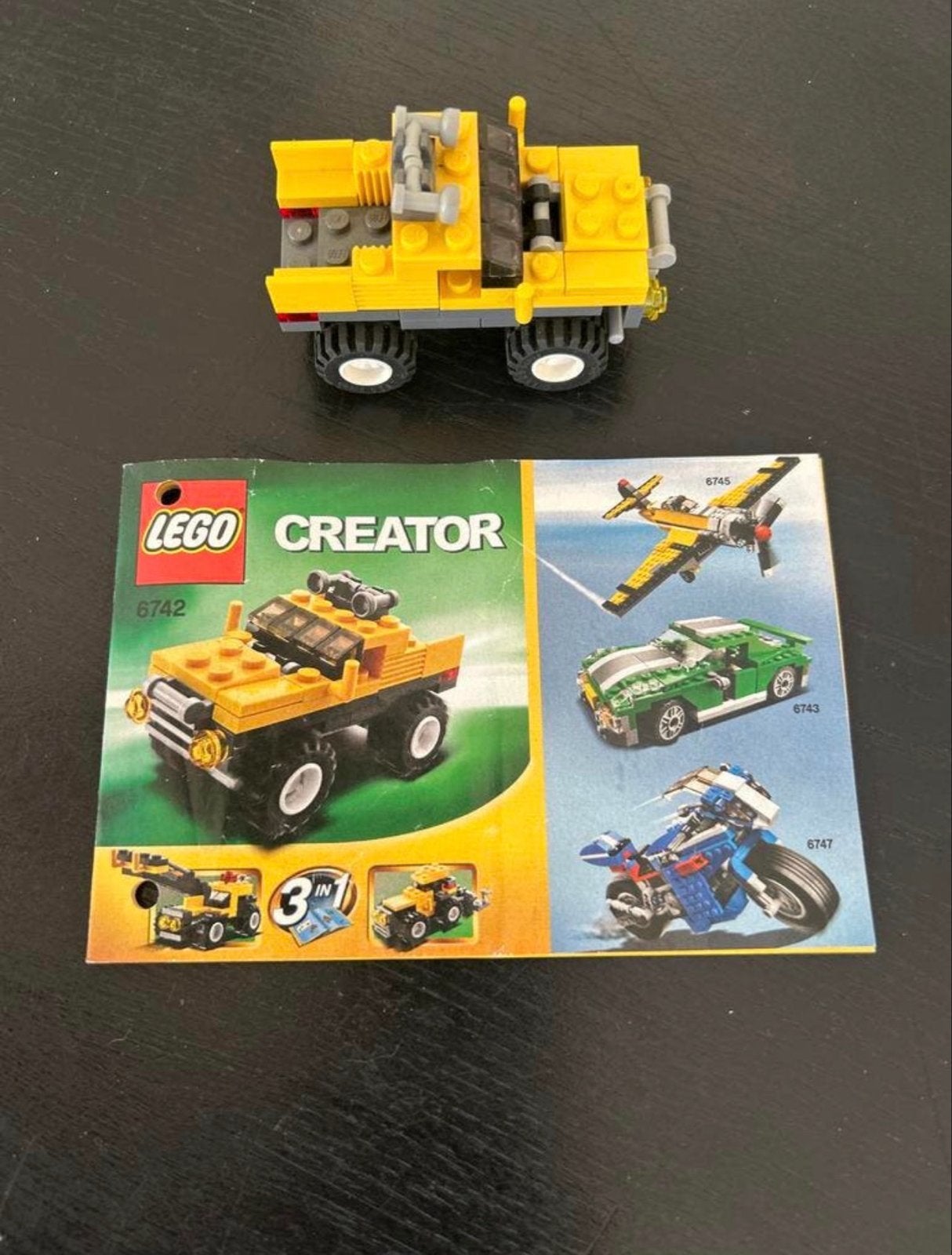 LEGO Creator 6742 Off-Roader met instructieboekje, Gebruikt, Lego, Ophalen of Verzenden, Inclusief instructies