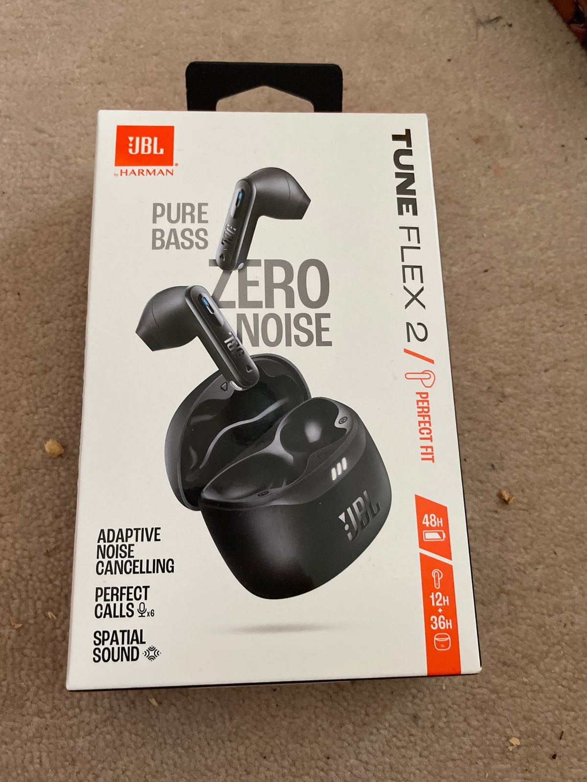 JBL Tune Flex 2 TWS Oordopjes met Noise Cancelling, In-ear, JBL, Bluetooth, Nieuw
