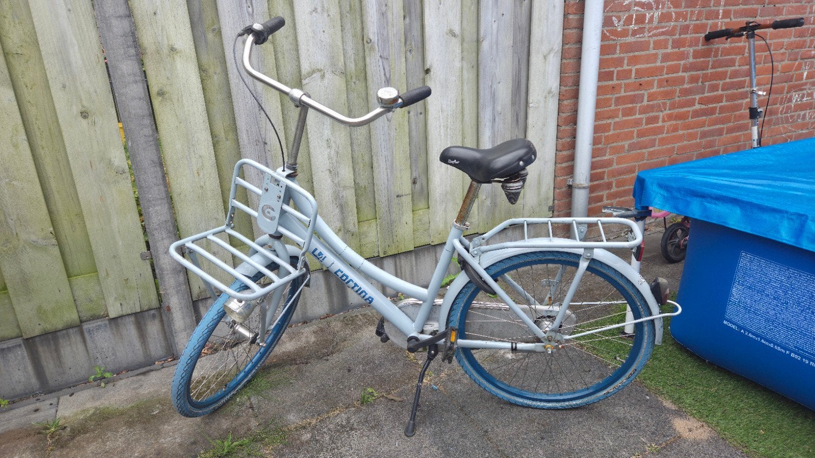 Damesfiets Cortina U4 3 versnellingen 24 inch, Ophalen, Gebruikt, Cortina U4 transportfiets