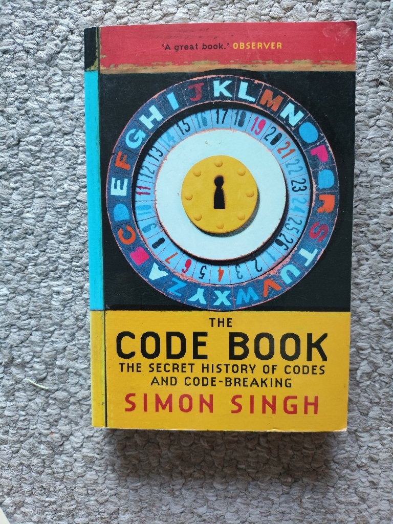 Simon Singh The Code Book in nette staat, Ophalen of Verzenden, Zo goed als nieuw