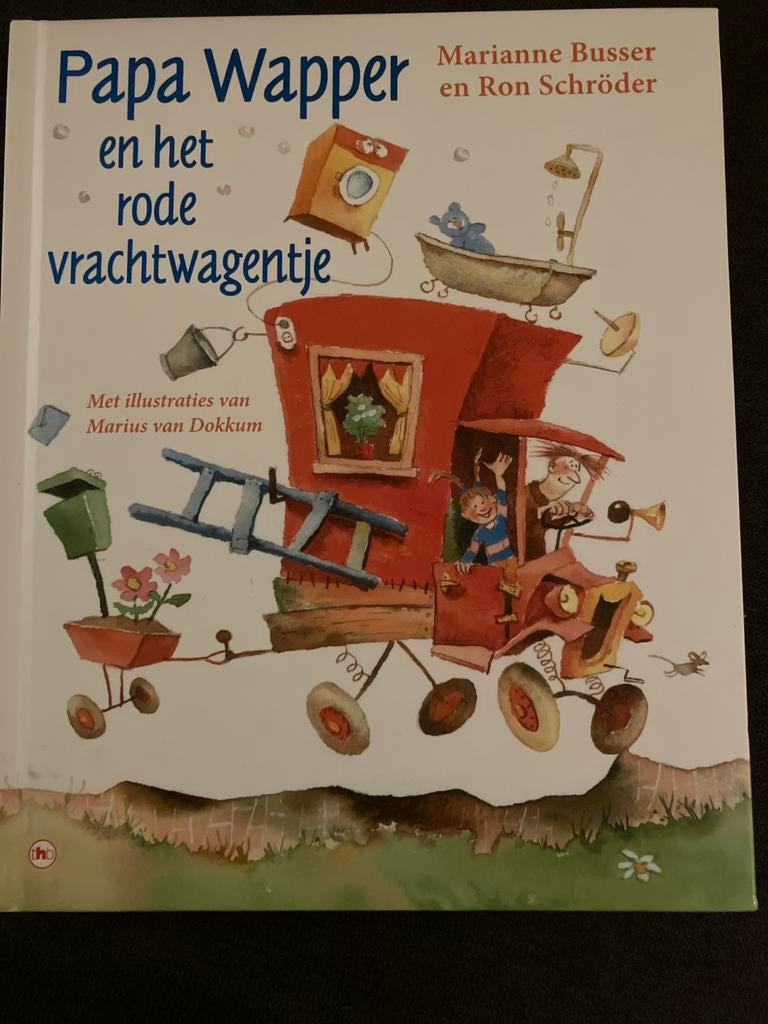 Papa Wapper en het rode vrachtwagentje, Ophalen of Verzenden, Gelezen, 3 tot 4 jaar