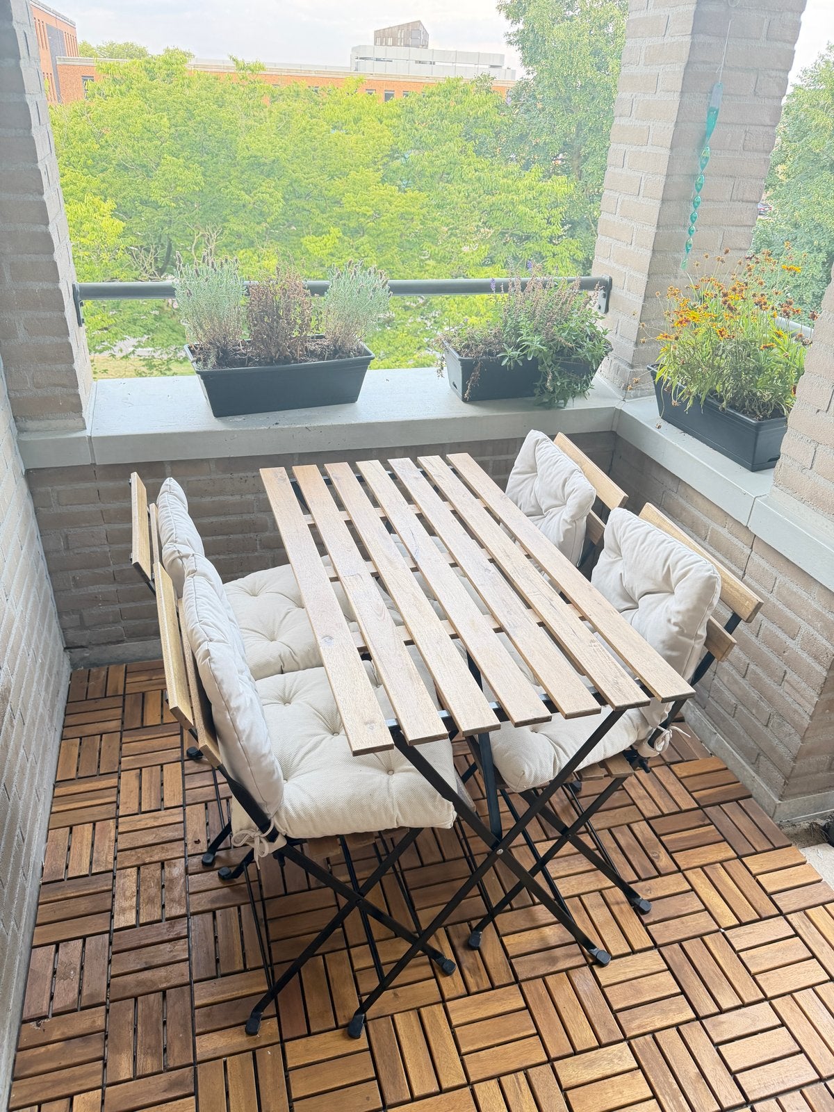 Tuinsetje IKEA | tuintafel | Tärnö, Tuin en Terras, Ophalen, Gebruikt, Hout