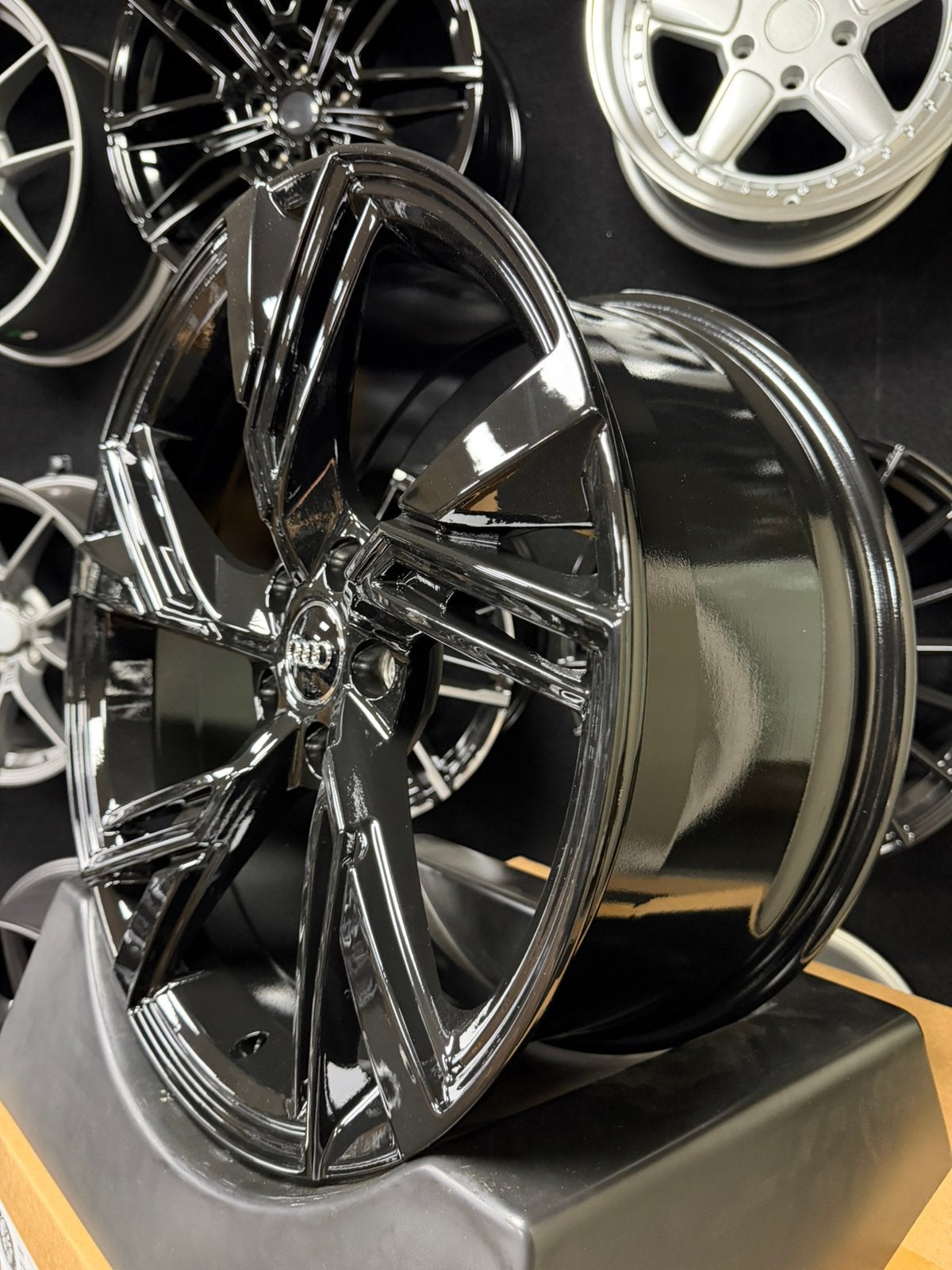 18 inch velgen voor Audi RS look 5x112 A3 A4 A6 S3 Q2 Q3 VW, 18 inch, Velg(en), Nieuw, Ophalen of Verzenden