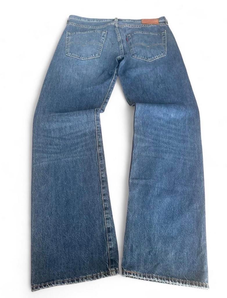 Levi’s 501 Straight Leg Jeans 33x30 Vintage Wash, Ophalen of Verzenden, Zo goed als nieuw, Blauw, W33 - W34 (confectie 48/50)