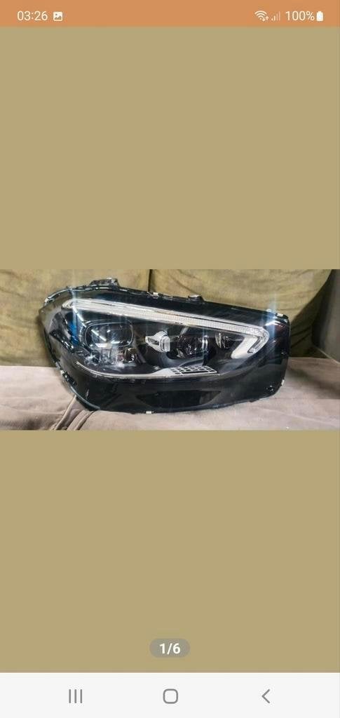 Koplamp rechts Digital Light Mercedes C-klasse W206 NIEUW!, Auto-onderdelen, Stüttgart, Mercedes-Benz, Nieuw, Ophalen of Verzenden