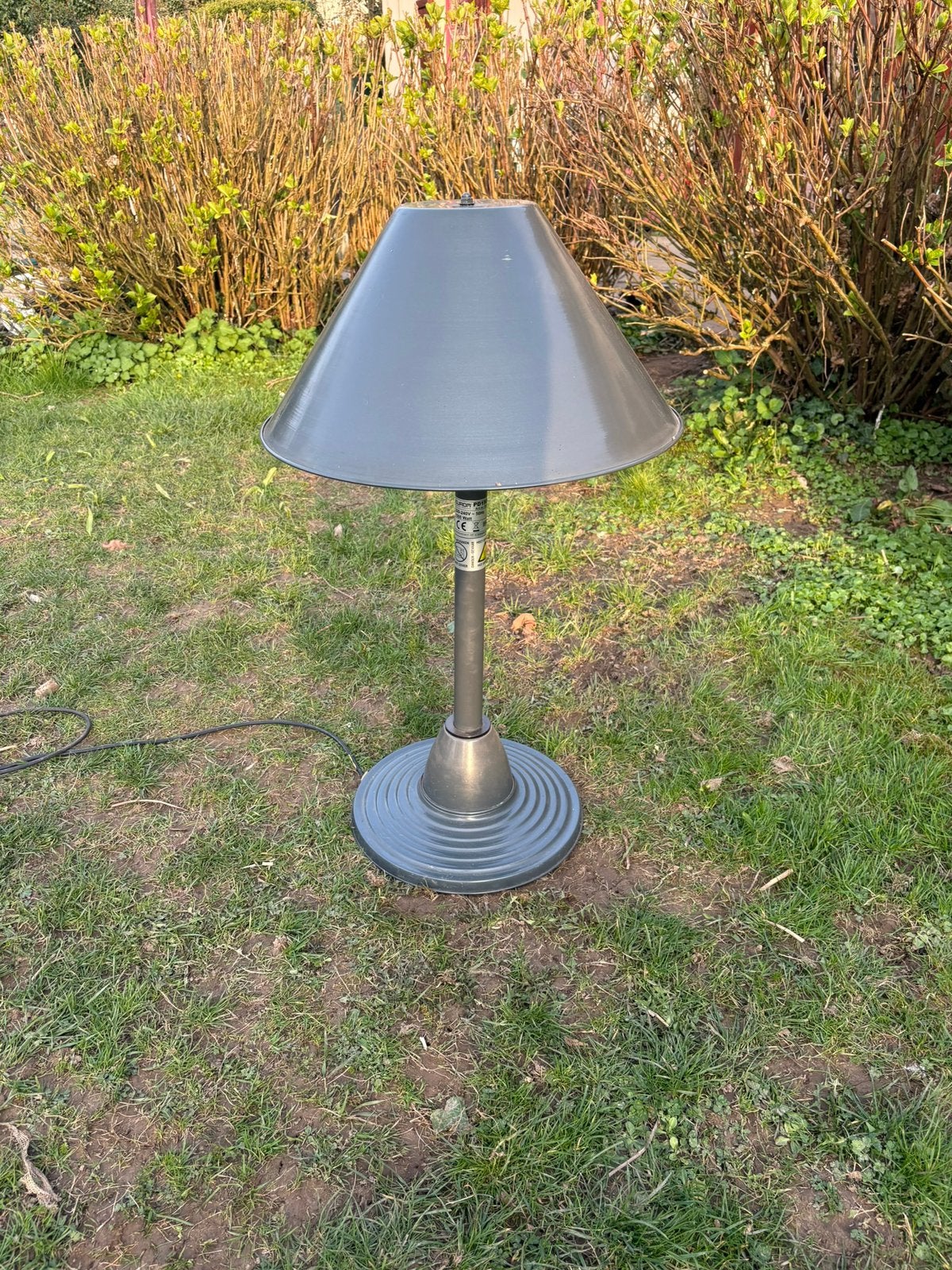 Terrasverwarmer, Ophalen, Zo goed als nieuw