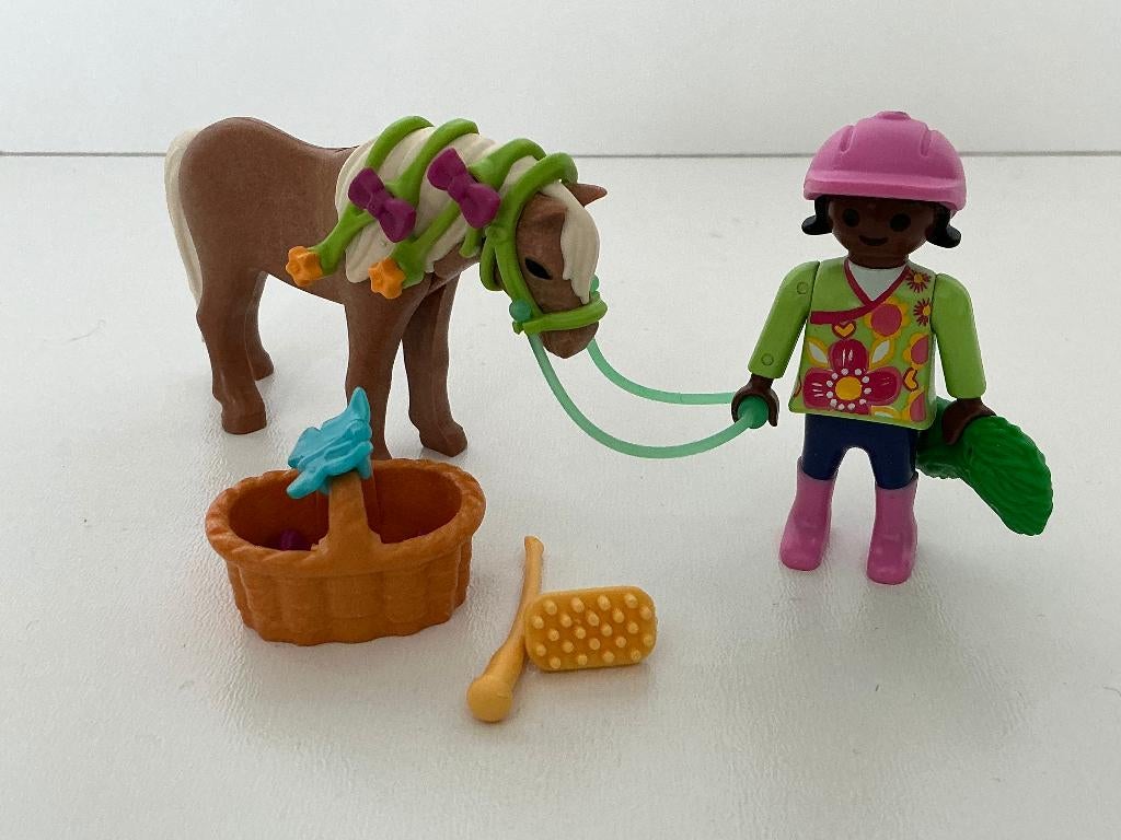 Playmobil 70060 zorg pony, Ophalen of Verzenden, Gebruikt, Complete set