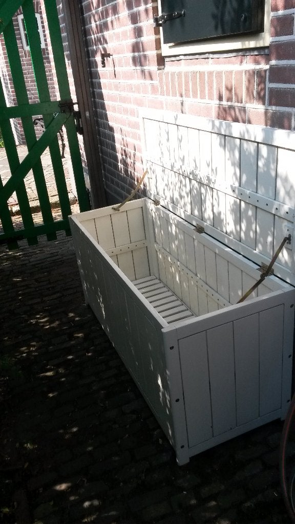 Tuinkussenbox, Ophalen, Gebruikt, Hout, Overige typen