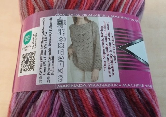 6 bollen 100 gram Alize superwash comfort sokkenwol, Hobby en Vrije tijd, Breien of Haken, Nieuw, Ophalen of Verzenden, X