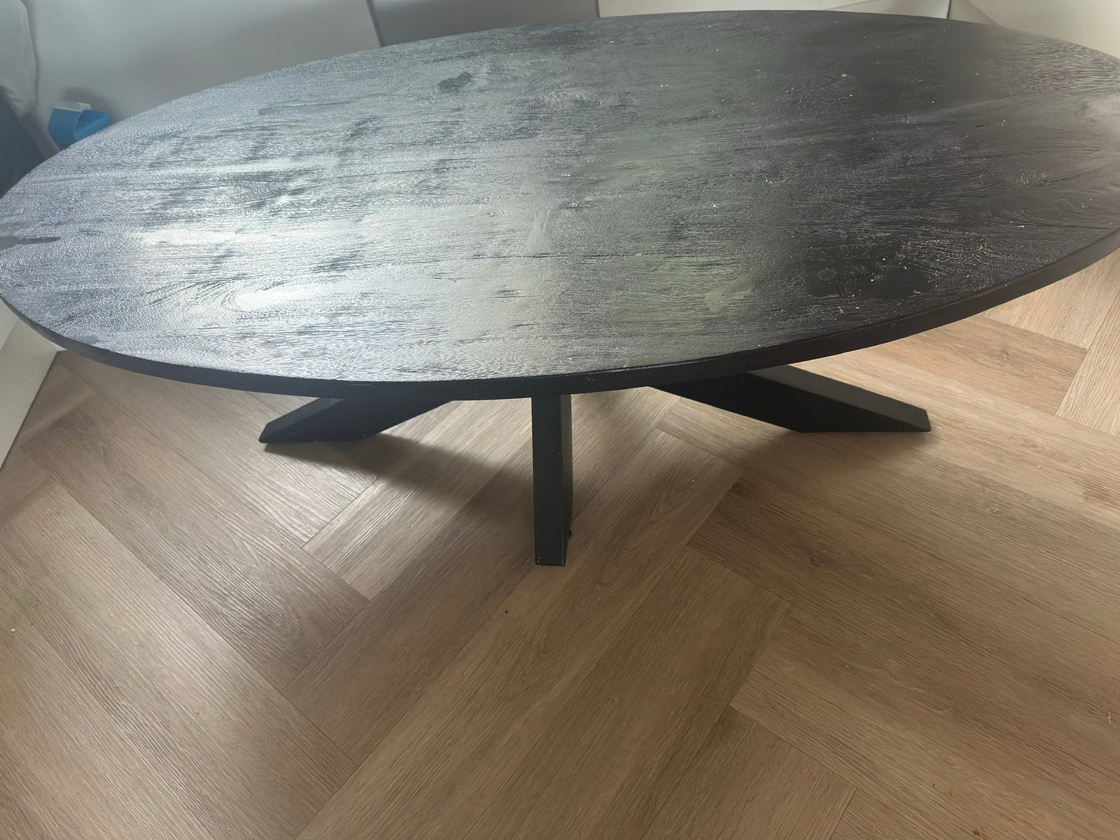 Zwarte salontafel
