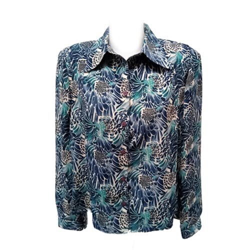 Bella Donna XL blouse - rolstoel of bed - extra rugsluiting, Ophalen of Verzenden, Zo goed als nieuw, Maat 46/48 (XL) of groter