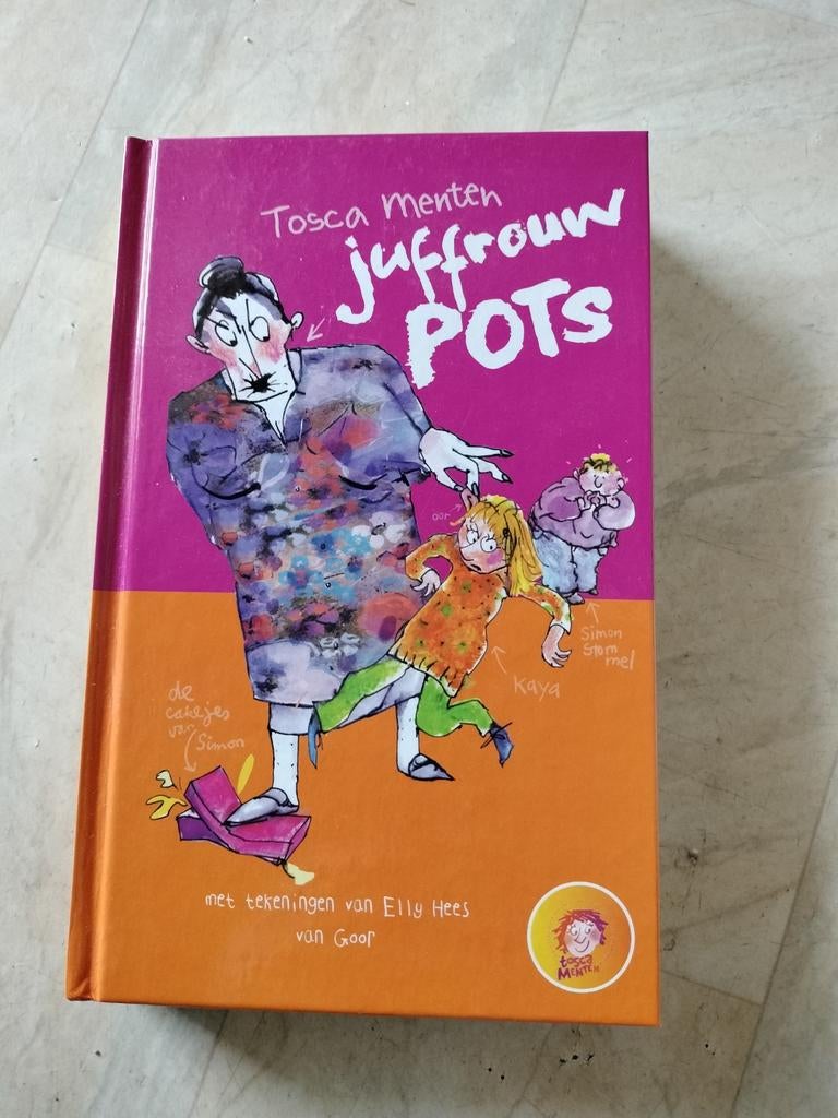 Juffrouw Pots - Tosca Menten (Kinderboek), Ophalen of Verzenden, Gelezen, Tosca Menten, Fictie