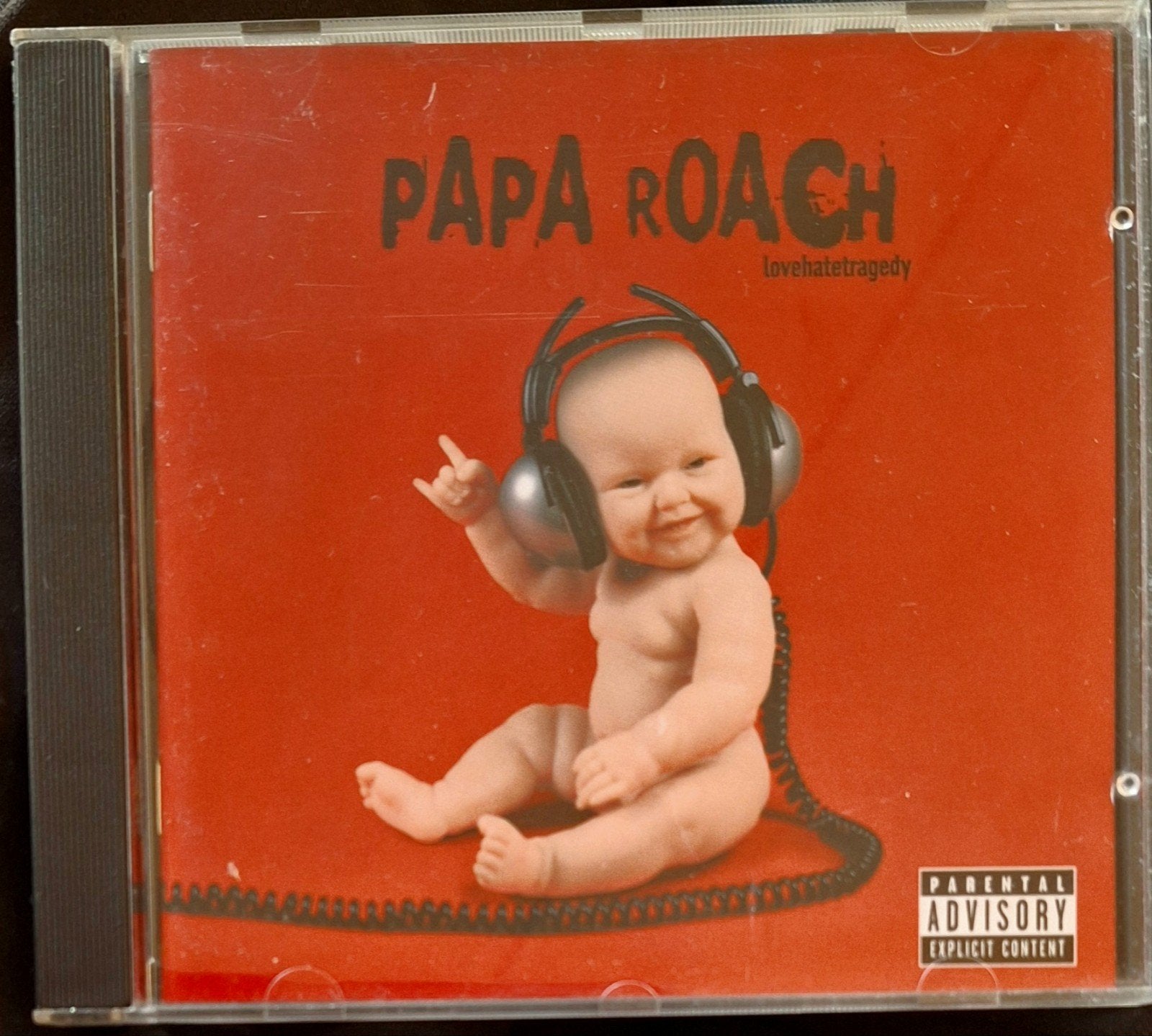 Papa Roach - Lovehatetragedy CD, Hardrock, Ophalen of Verzenden, Zo goed als nieuw, Inclusief boekje
