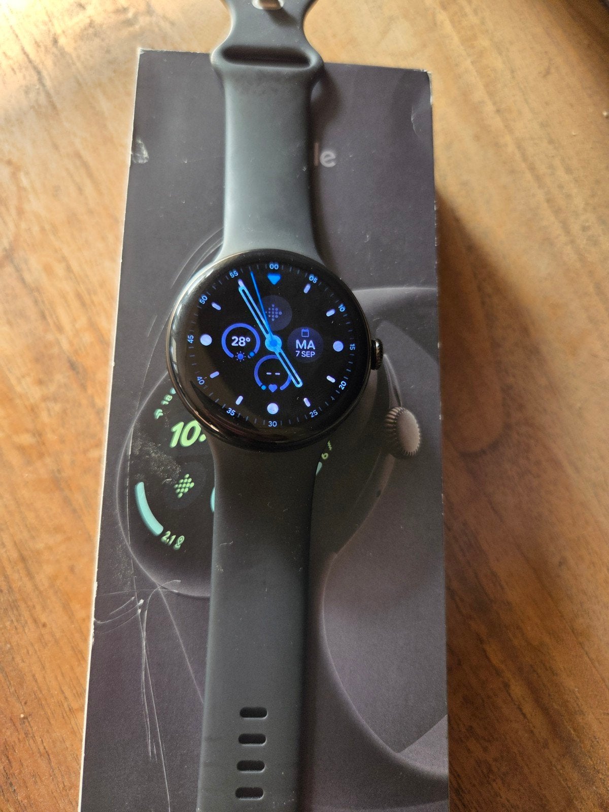 Google Pixel Watch 3 45MM LTE , Als NIEUW  !