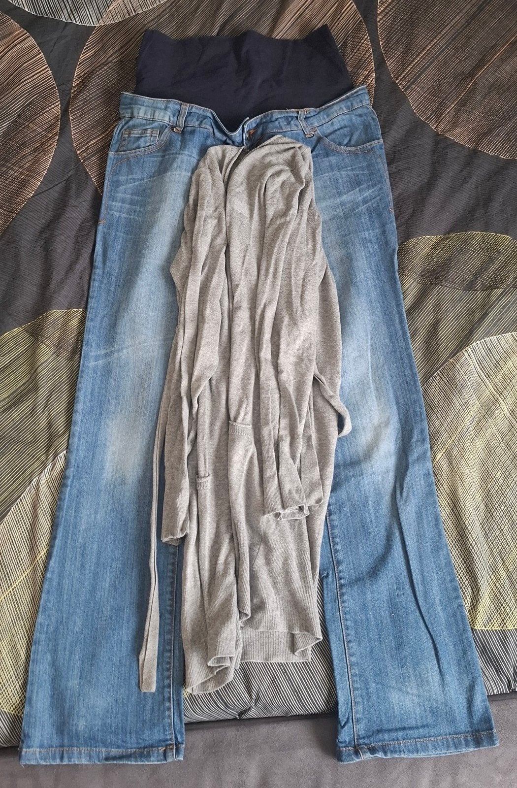 zwangerschapskleding mama-licious, Blauw, Zo goed als nieuw, Broek of Spijkerbroek, Ophalen