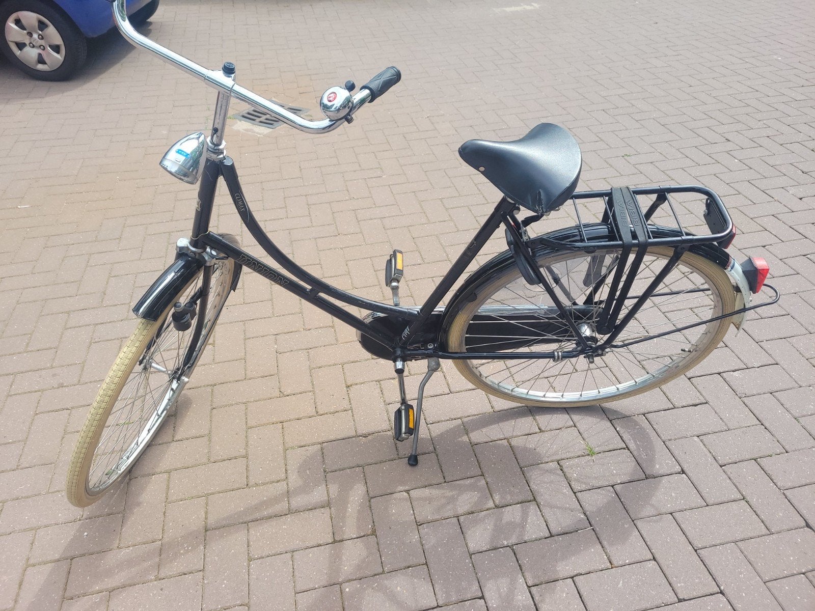 Echte Staphorster omafiets Union  28x1/2 inch rvs velgen, 56 cm of meer, Ophalen