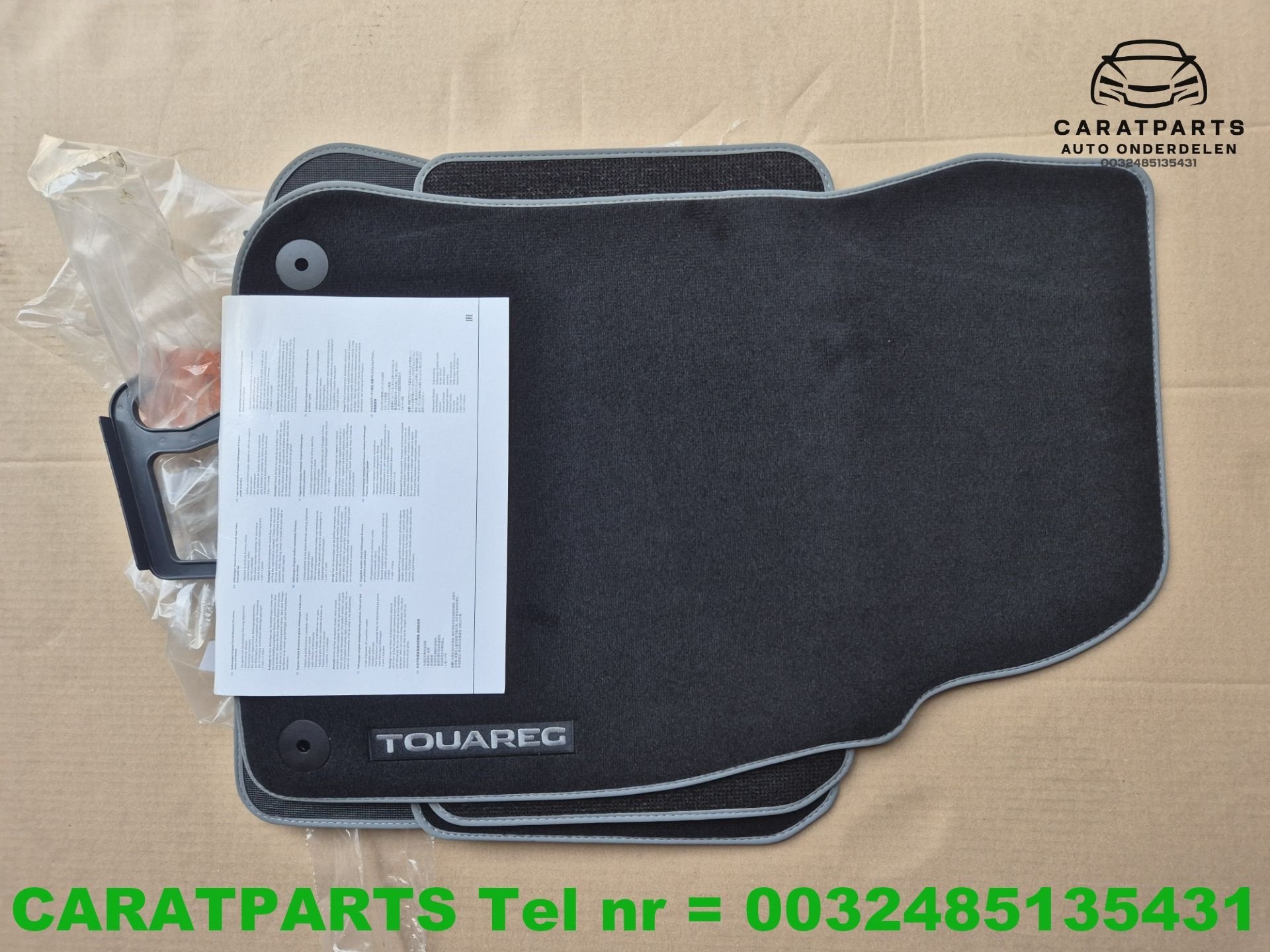 761061270 Volkswagen Touareg vloermatten Touareg, Gebruikt, Volkswagen, Volkswagen AG, Berliner Ring 2
38440  Wolfsburg, DE