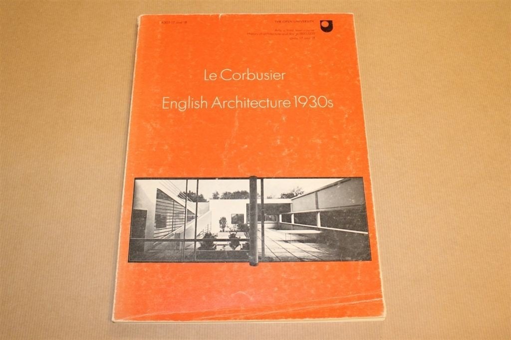 Le Corbusier - English Architecture 1930s, Ophalen of Verzenden, Zo goed als nieuw, Architecten