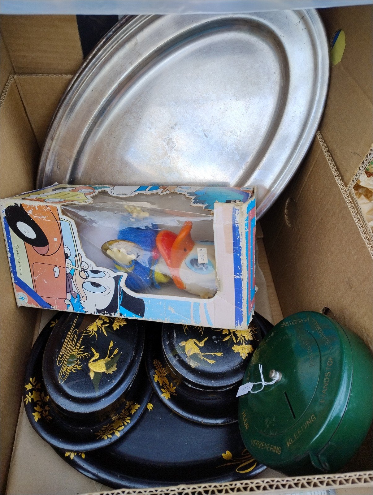 Doos met diverse vintage, Ophalen of Verzenden, Gebruikt