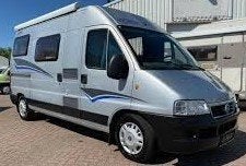 GEZOCHT: CAMPER – MET OF ZONDER APK–OOK MET DEFECT OF SCHADE, Luifel, Fiat, Treinzit, Particulier