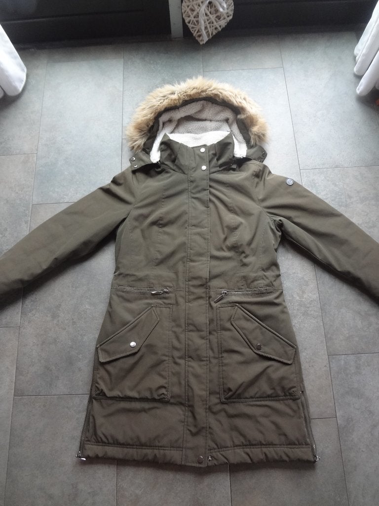 lange winterjas dames - maat L, Maat 38/40 (M), Ophalen of Verzenden, Zo goed als nieuw, Miss Etam