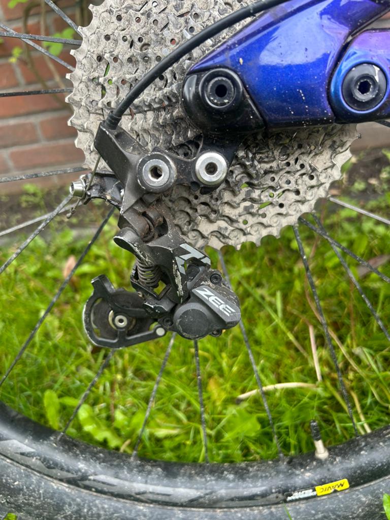Shimano zee derailleur, Ophalen of Verzenden, Zo goed als nieuw, Stuur