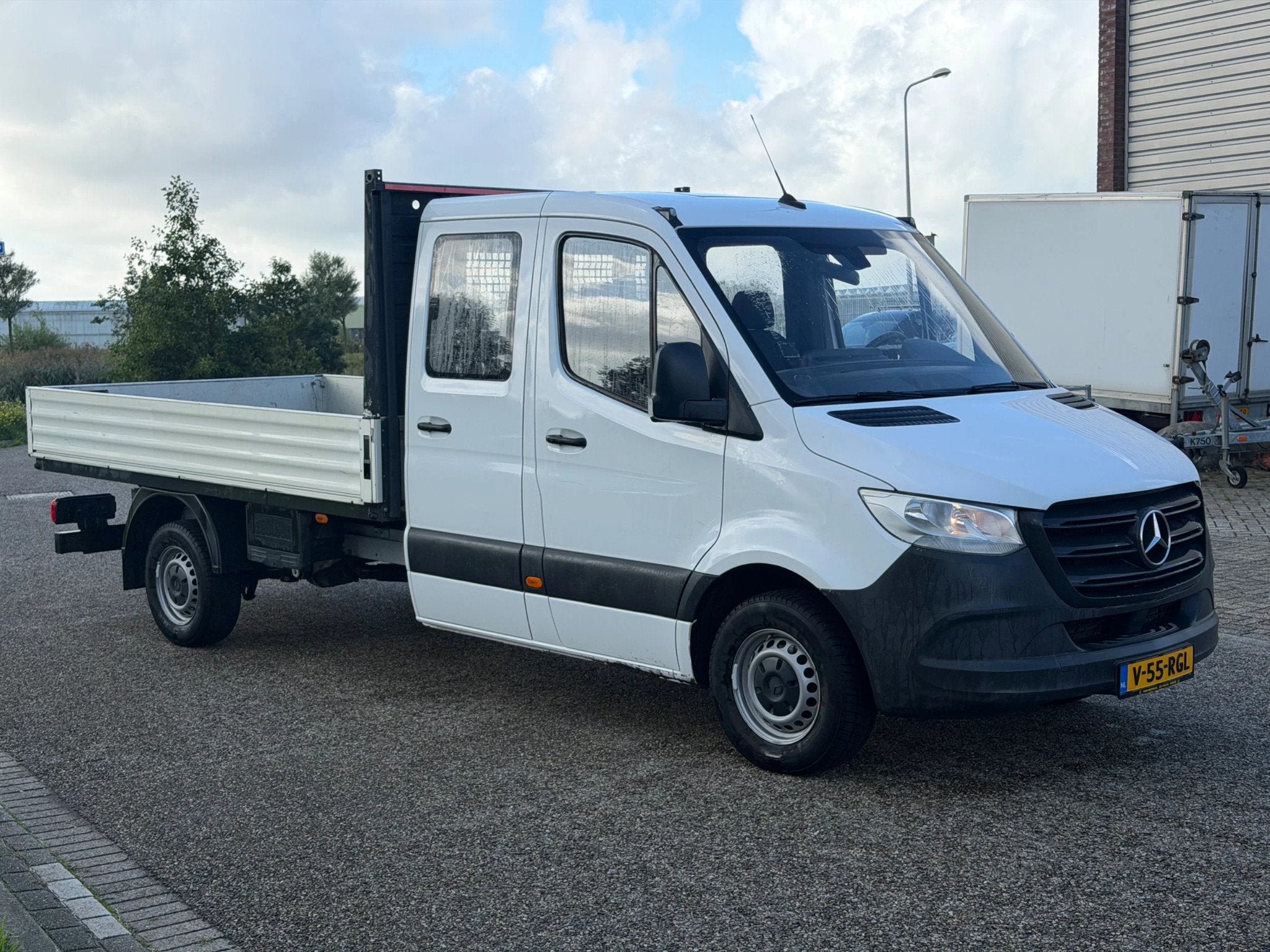Mercedes-Benz Sprinter 315CDI N1 Dubbelcabine 6+1 Pers 3500K, Auto's, Achterwielaandrijving, Gebruikt, Euro 6, 4 cilinders