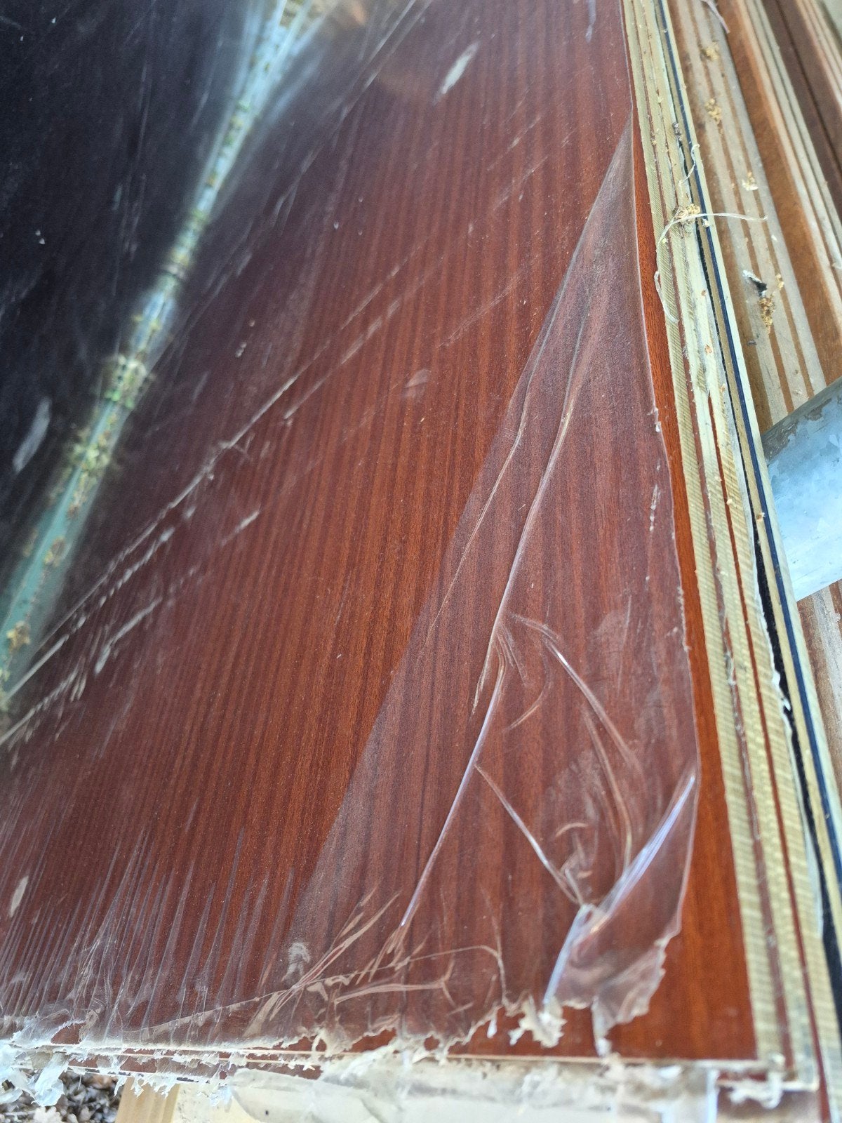 Trespa 8mm dik 130x305cm beide kanten hetzelfde, Ophalen, HPL, Nieuw, .
